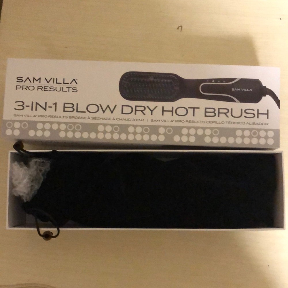 Sam Villa Pro Results 3-in-1 Blow Dry Hot Brush